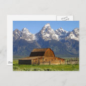 Carte Postale Mormon Barn (Devant / Derrière)