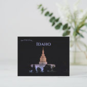 Carte Postale Mormon Idaho Falls Idaho Temple Idaho (Debout devant)