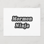 Carte Postale Mormon Ninja (Devant)
