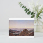 Carte Postale Morning dans les montagnes géantes (Debout devant)