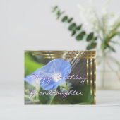 Carte postale Morning Glory pour toutes les occasi (Debout devant)