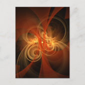 Carte postale Morning Magic Abstrait Art (Devant)