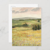 Carte Postale Morning Meadow (Devant / Derrière)