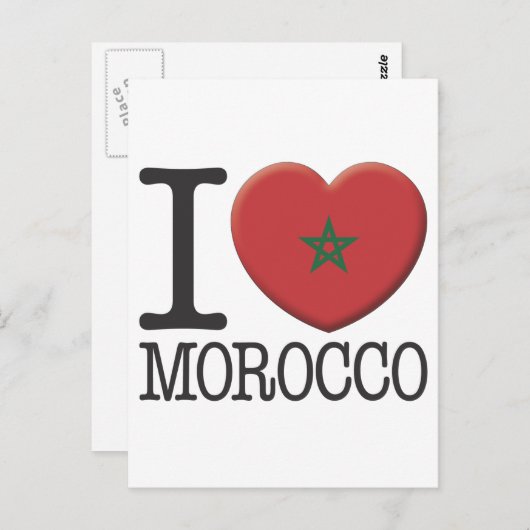 Carte Postale Morocco (Devant / Derrière)