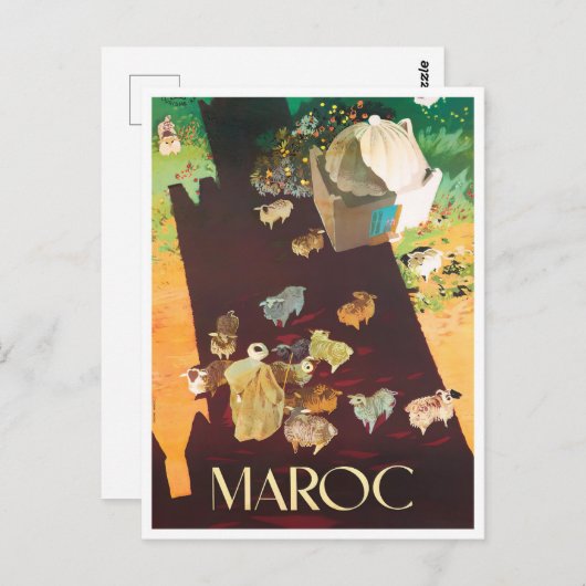 Carte Postale Morocco vintage (Devant / Derrière)