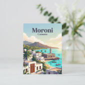 Carte Postale Moroni Comores (Debout devant)