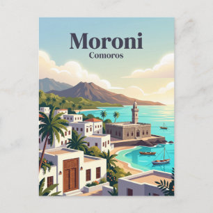 Carte Postale Moroni Comores