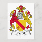 Carte Postale Morrell Family Crest (Devant)