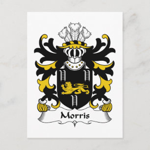 Carte Postale Morris Family Crest