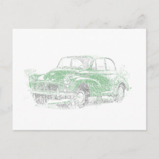 Carte Postale Morris Minor (Biro)