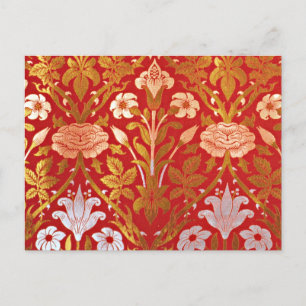 Carte Postale Morris - Rose et Lily