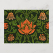 Carte Postale Morris - Violet et Columbine (vue closeup) (Devant)