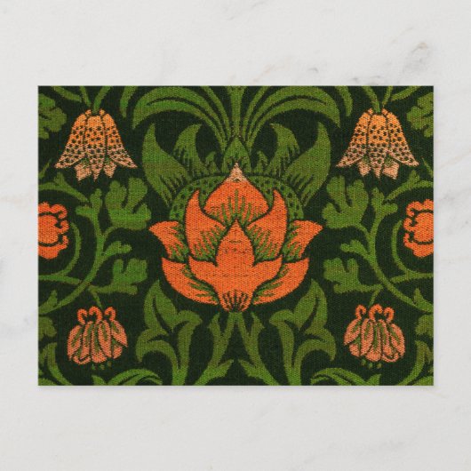 Carte Postale Morris - Violet et Columbine (vue closeup) (Devant)