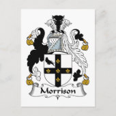 Carte Postale Morrison Family Crest (Devant)