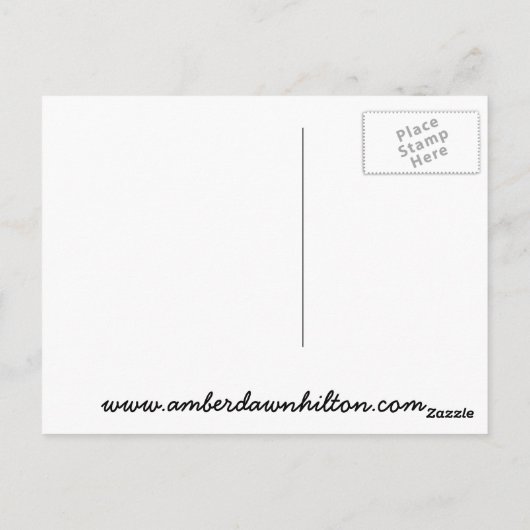 Carte postale Morro Bay (Dos)