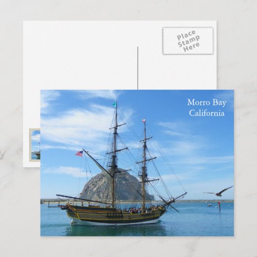 Carte postale Morro Bay ! (Devant / Derrière)