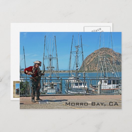 Carte Postale Morro Bay Pirate ! (Devant / Derrière)