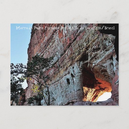 Carte Postale Morro da Pedra Furada (Devant)
