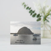 Carte Postale Morro Rock à Morro Bay, CA (Debout devant)