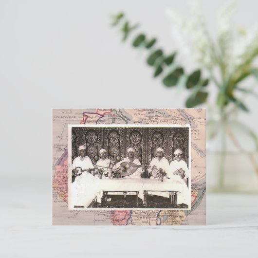 Carte Postale Morrocan musicians (Debout devant)