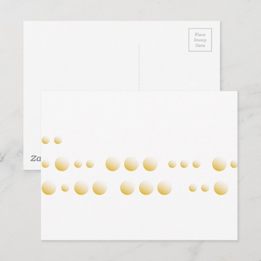 Carte Postale Morse Code "Je t'aime" (Devant / Derrière)