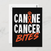 Carte Postale Morsures de cancer canin (Devant / Derrière)