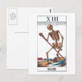 Carte Postale mort (Devant / Derrière)