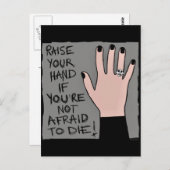 Carte Postale Mort (Devant / Derrière)