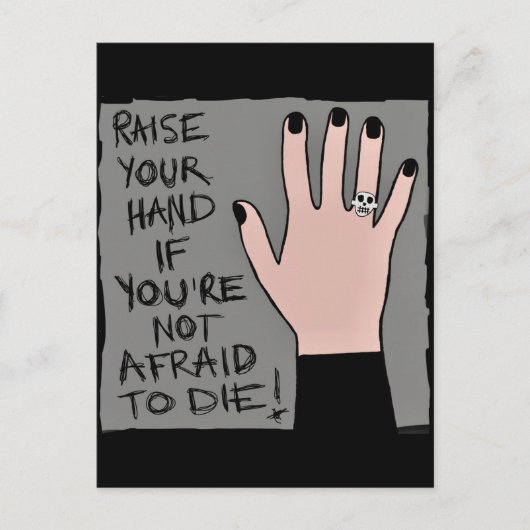 Carte Postale Mort (Devant)