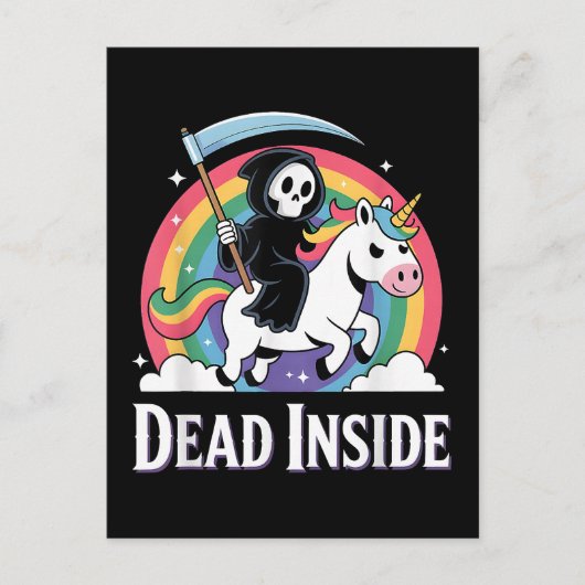 Carte Postale Mort à l'intérieur (Devant)