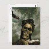 Carte postale Mort du ciel (Devant / Derrière)