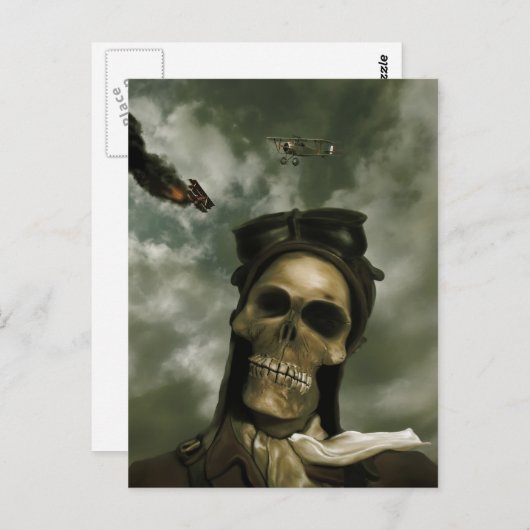 Carte postale Mort du ciel (Devant / Derrière)