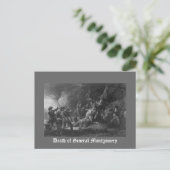 Carte Postale Mort du général Montgomery (Debout devant)
