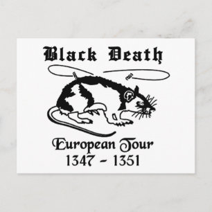 Carte Postale Mort noire