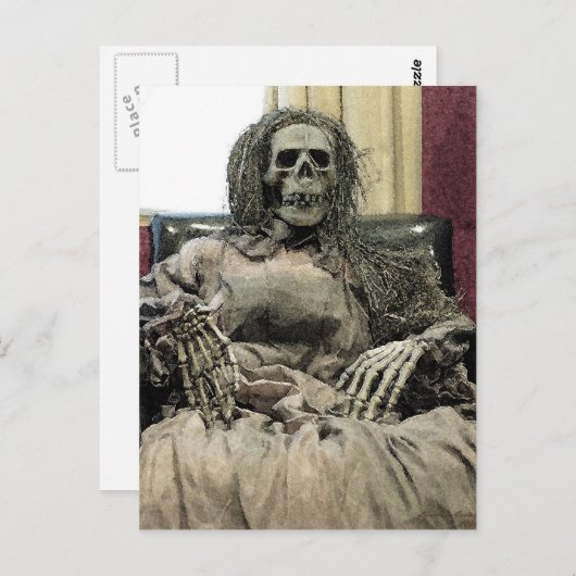 Carte Postale Mort Pour Vous Voir (Devant / Derrière)