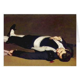 Carte postale morte de Manet Matador