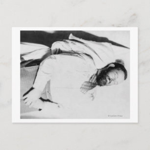 Carte Postale Morte du corps du hors-la-loi Jesse James Photo