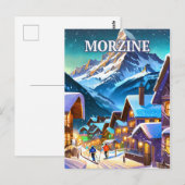 Carte Postale Morzine, bijou des Alpes françaises (Devant / Derrière)