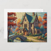 Carte postale MOSAIC Art Style (Devant / Derrière)