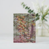 CARTE POSTALE MOSAÏQUE D'ARBRE (Debout devant)