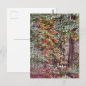 CARTE POSTALE MOSAÏQUE D'ARBRE (Devant / Derrière)