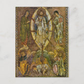 Carte Postale Mosaïque de la Transfiguration chrétienne orthodox (Devant)