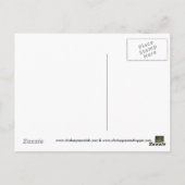 Carte Postale Mosaïque de mots d'Othello (Dos)