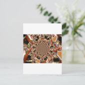 Carte Postale Mosaïque de sushis Brown (Debout devant)