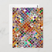 Carte Postale Mosaïque recréée (Devant / Derrière)