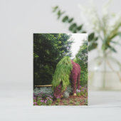 Carte Postale Mosaïque Unicorne (Debout devant)