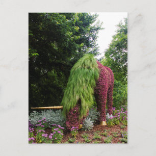 Carte Postale Mosaïque Unicorne
