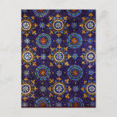 CARTE POSTALE MOSAÏQUES BYZANTINES DE RAVENNE,ÉTOILES,NUIT ÉTOIL (Devant)
