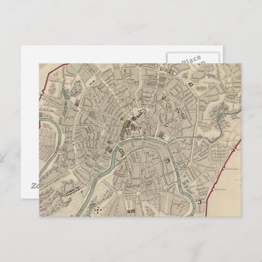 Carte Postale Moscou (Devant / Derrière)