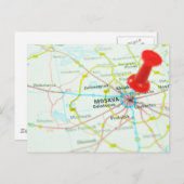 Carte Postale Moscou (Devant / Derrière)